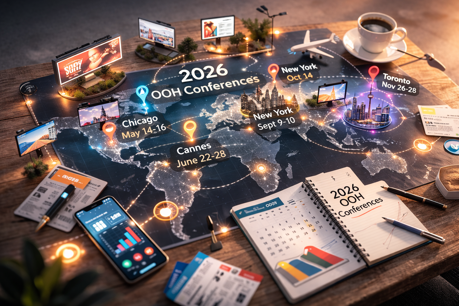 2026 OOH Conference Calendar: Why Industry Events Shape Formats, Standards, and Budgets