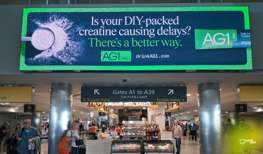 AG1 Pro Turns Airport Security Into A Creatine Travel Campaign