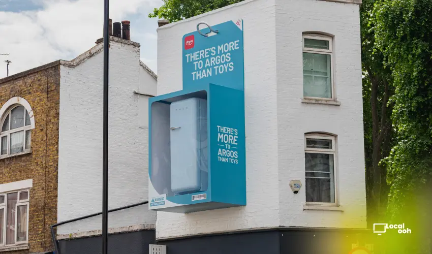 Argos Turns Everyday Products Into Giant Toys in London OOH Campaign