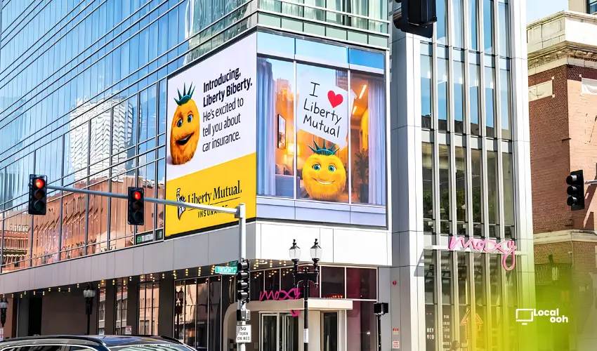 Liberty Biberty Brings A New Dimension To Billboards