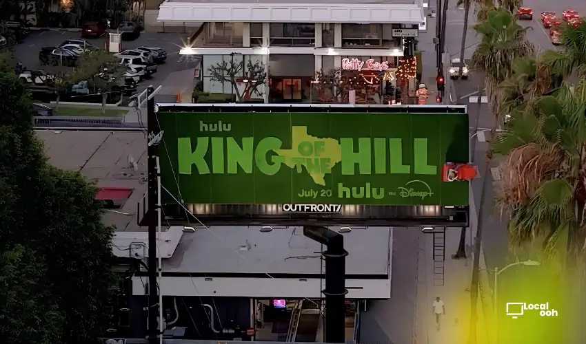 Hulu Turns Nostalgia Into Billboard | Bm Outdoor