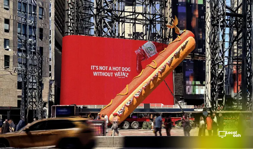 HEINZ Completes The World's Biggest Hot Dog