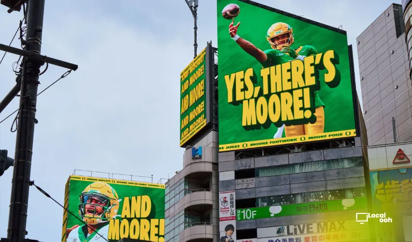 Oregon Brings A Giant Duck To Tokyo For Dante Moore's Heisman Campaign