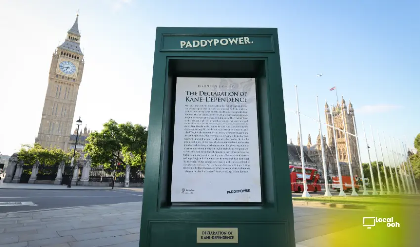 Paddy Power Declares England's Kane Dependence With OOH Stunt