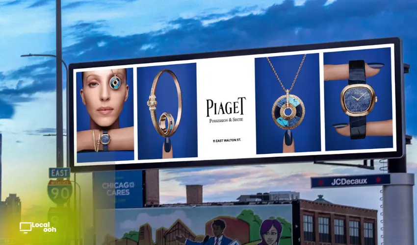 Piaget Elevates Luxury Billboards