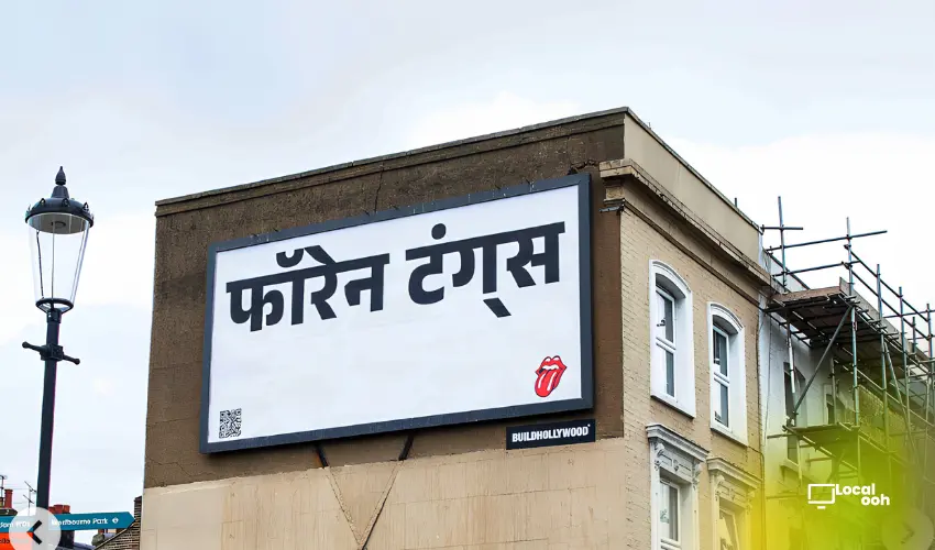 The Rolling Stones Launch Multilingual OOH Campaign
