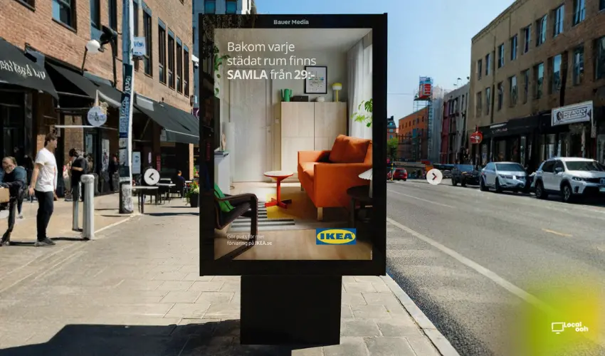 IKEA Cleans Up Its Act With Tidy Billboards