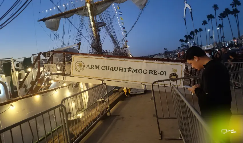 From Sails to Screens: What the ARM Cuauhtémoc Can Teach Us About OOH Reach