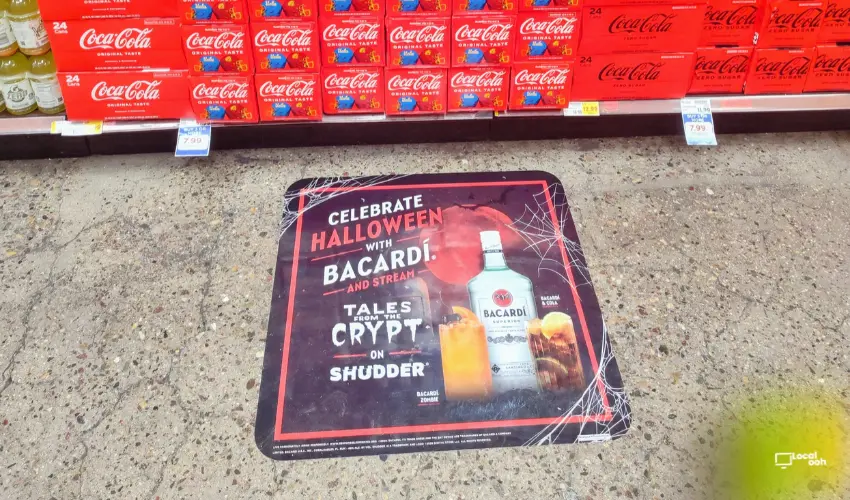 Bacardí Brings Halloween to Ralphs With Creative Retail Media and Place-Based OOH Advertising
