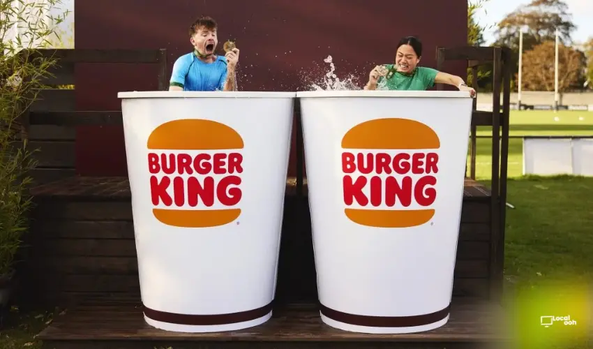 Burger King Brings Whopper Humor to the Dublin Marathon With Creative OOH and a Cold Plunge