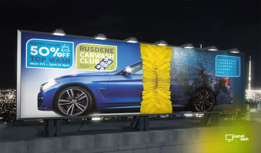 OOH Advertising for Car Washes and Auto Detailers
