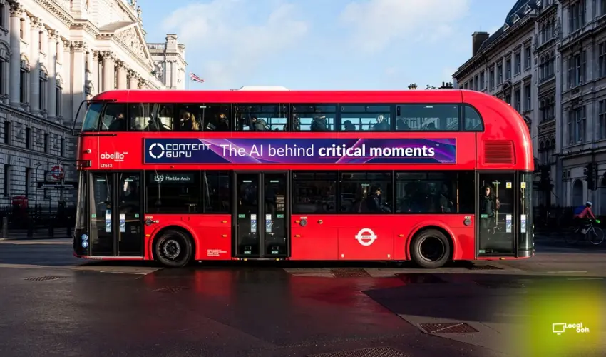 Content Guru Brings “The AI Behind Critical Moments” Across London With Multi-Format OOH