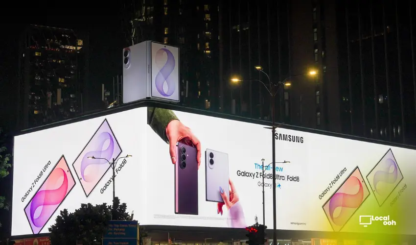 Samsung Turns KLCC Junction Into a Giant Galaxy Z Digital Experience