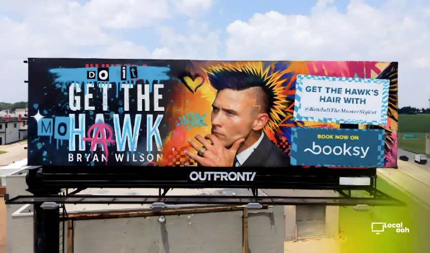 Booksy Takes Over Dallas–Fort Worth With Guerrilla-Style OOH Campaign by Humanaut
