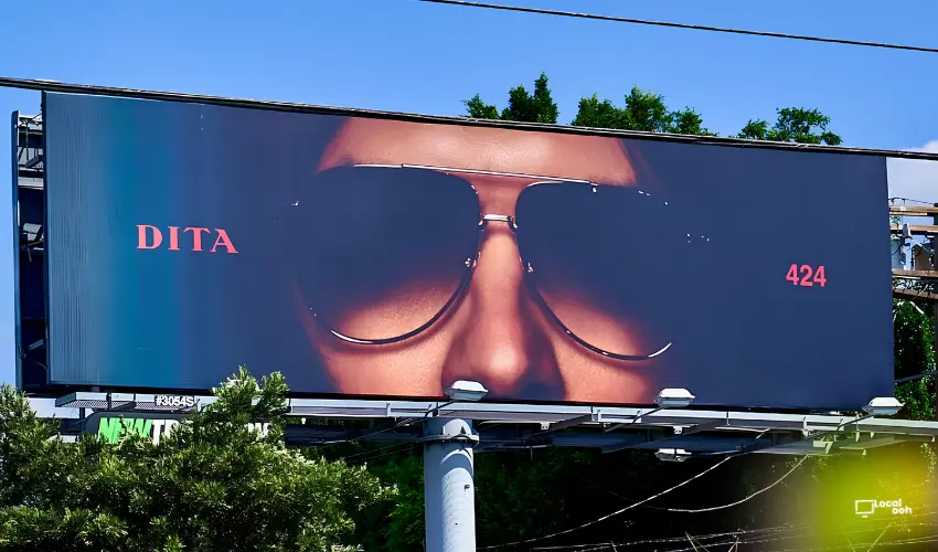 DITA x 424 Brings a Limited-Edition Eyewear Collaboration to Los Angeles OOH