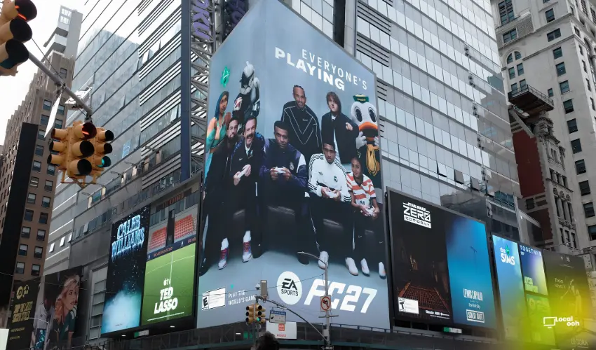 EA SPORTS FC 27 Takes Over Times Square With the “Everyone’s Missing” Billboard Stunt