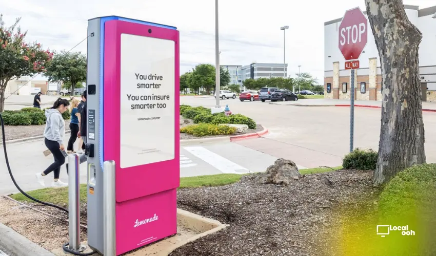 Lemonade Turns Austin EV Charging Stations Pink With Free Charging