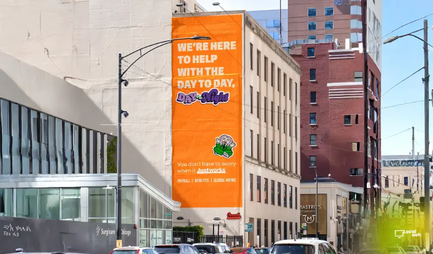 Justworks Turns HR Support Into Bold Large-Format OOH