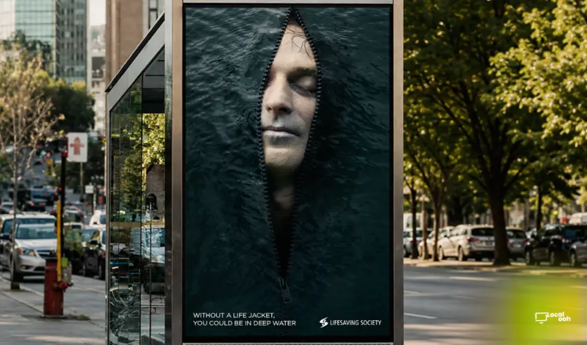 The Last Swim: Quebec Lifesaving Society & LG2\'s Shocking OOH Campaign