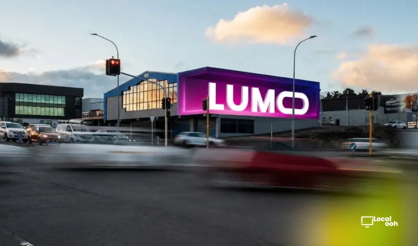 LUMO Launches New Zealand’s Largest Roadside Landscape Digital Billboard