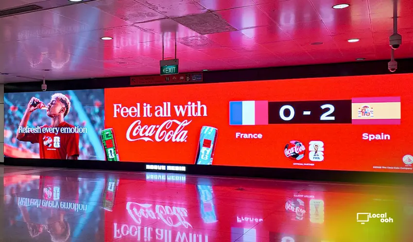 Coca-Cola Turns Singapore Commutes Into Live Matchday Moments