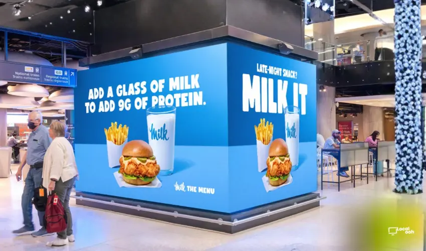 “Milk the Menu” Brings Protein Messaging to Union Station