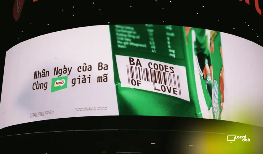 Nestlé MILO Vietnam Turns Barcodes Into Ba Codes of Love