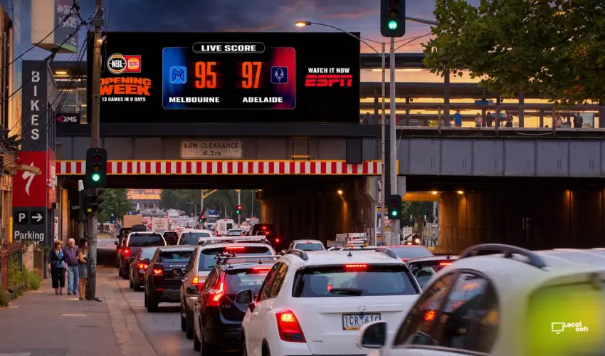 NBL Brings Live Scores to DOOH With “Play It Loud”