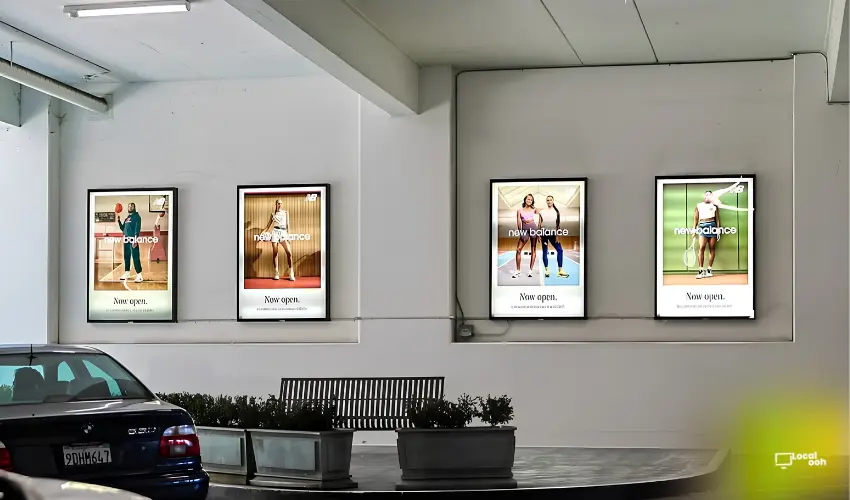 New Balance Makes an Entrance at The Grove With High-Visibility OOH