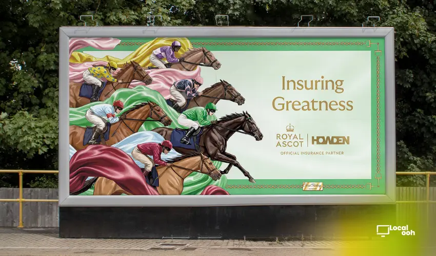 Howden Brings Ascot Racecourse Sponsorship to Life Across OOH