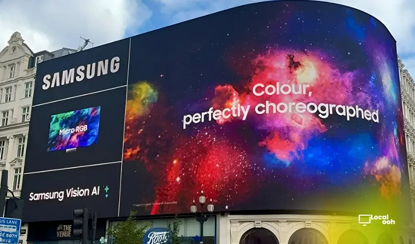 Samsung Takes Micro RGB to Landmark Digital Screens Worldwide
