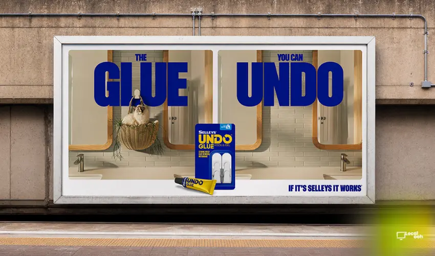 Selleys Launches Undo Glue With a Playful OOH Campaign About Changing Your Mind
