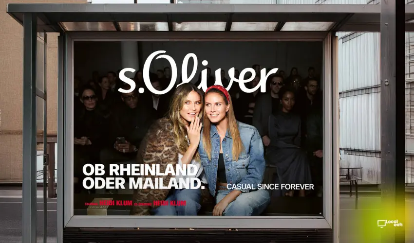 s.Oliver \'Casual Since Forever\' Campaign: AI Brings Heidi Klum Face-to-Face With Her Past