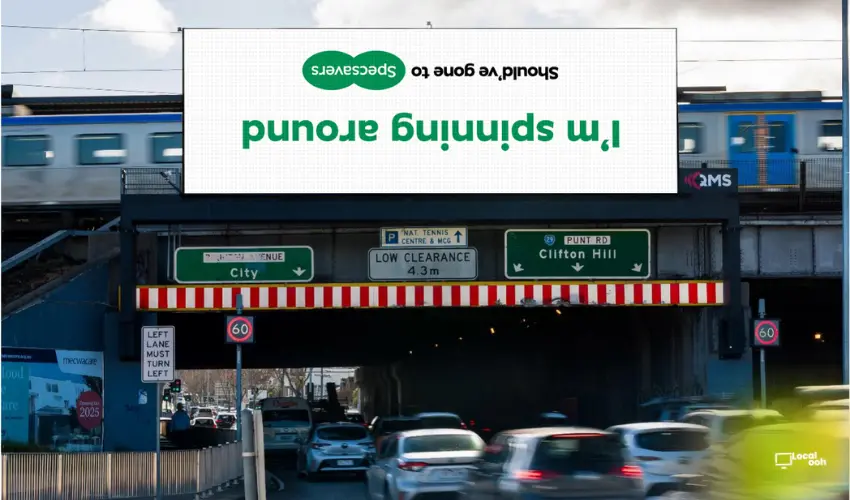 Specsavers Puts a Playful Twist on Kylie’s “Spinning Around” With Timely Melbourne OOH