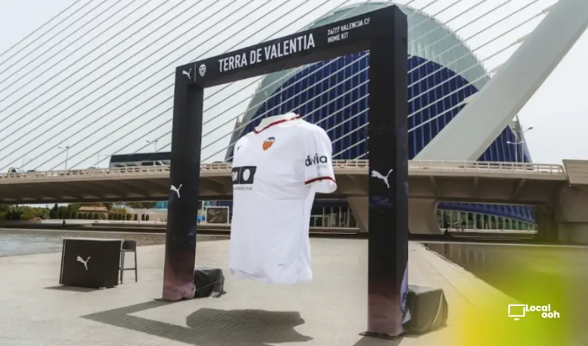 PUMA Turns Valencia Into a Giant Jersey Launch for Valencia CF
