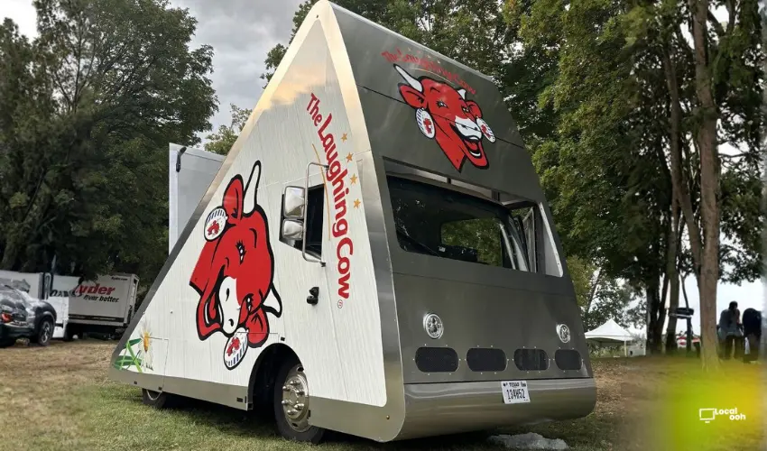 The Laughing Cow Drives a Giant Cheese Wedge Through Minneapolis
