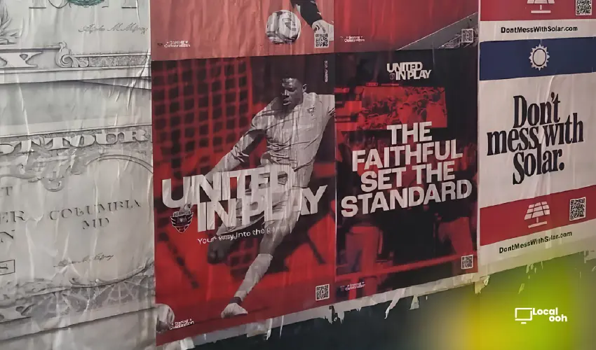 D.C. United Brings Wild Posting® to the Streets of Washington, D.C.