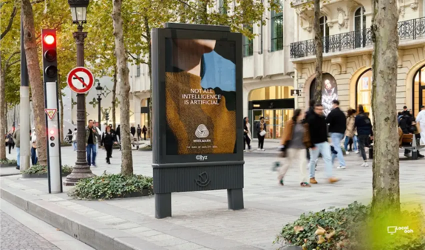 Woolmark “Return to Real” Brings Natural Intelligence Into OOH