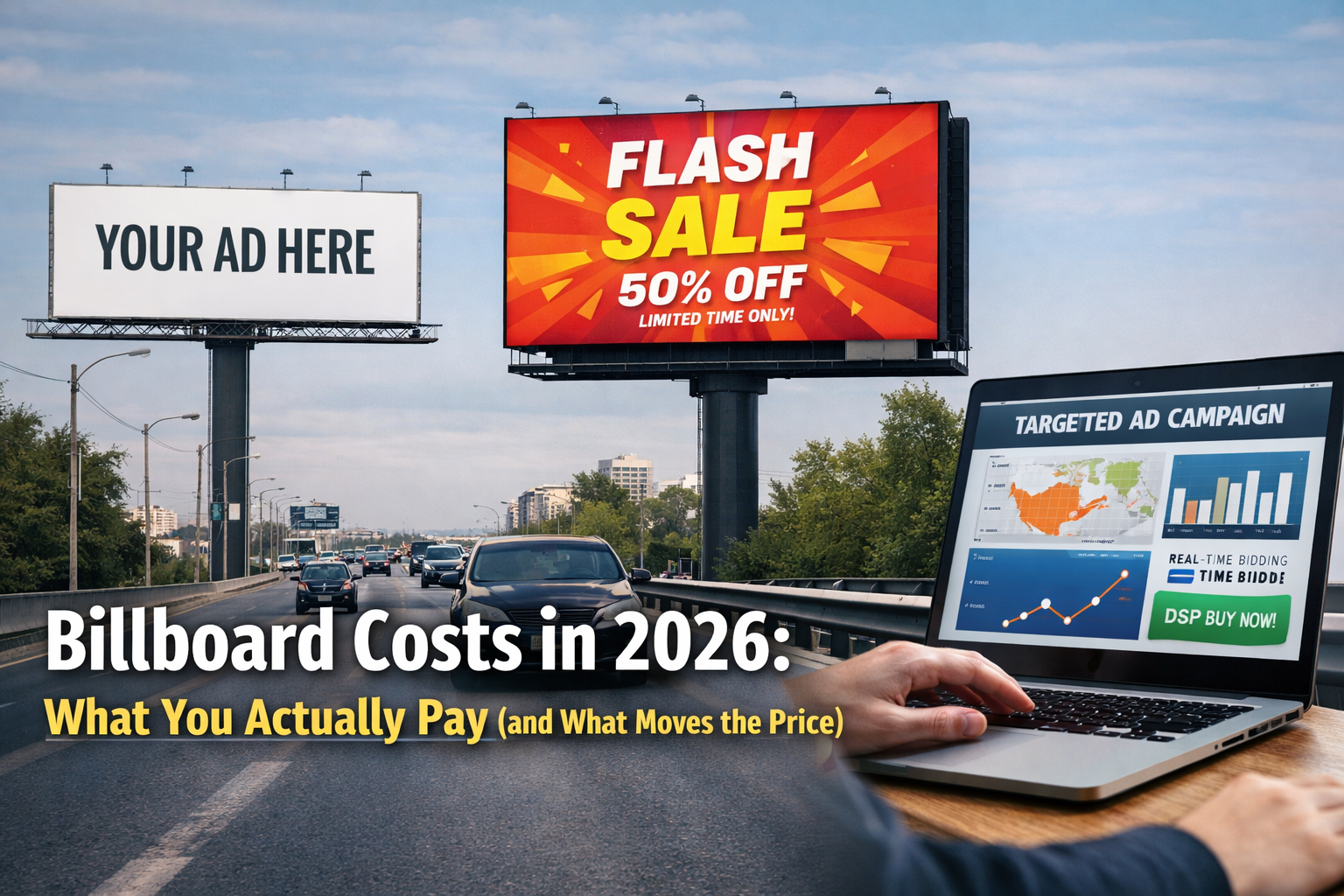 Billboard Costs in 2026: What You Actually Pay (and What Moves the Price)