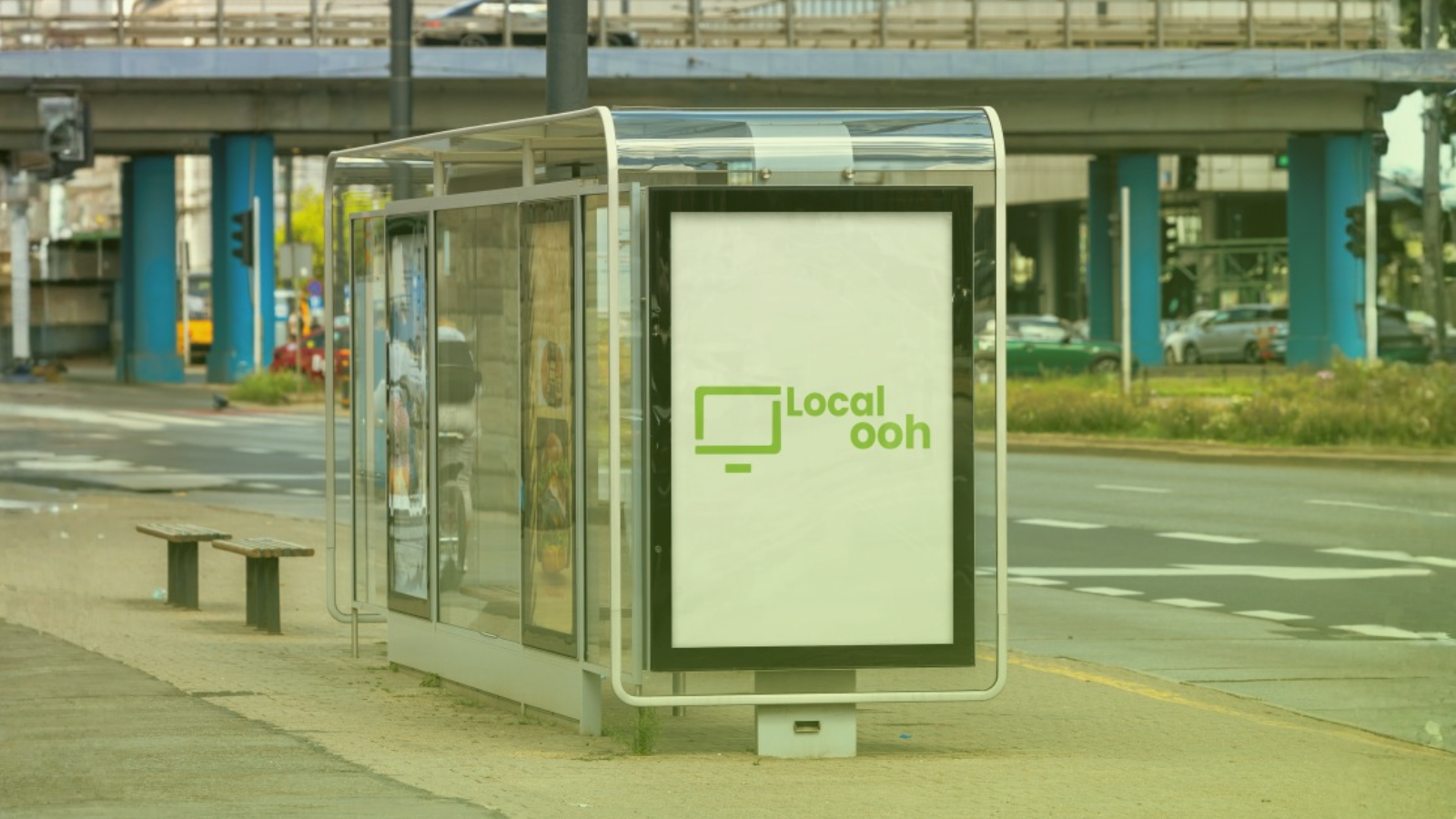 Transit Shelters with Local OOH